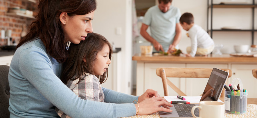 Work from home – How it can affect others in the family Work from home – How it can affect others in the family