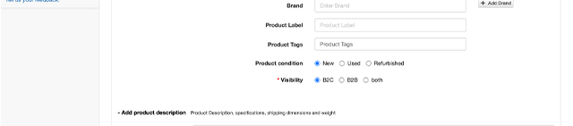 Product labels and product tags 