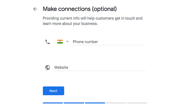 Google make connections step 