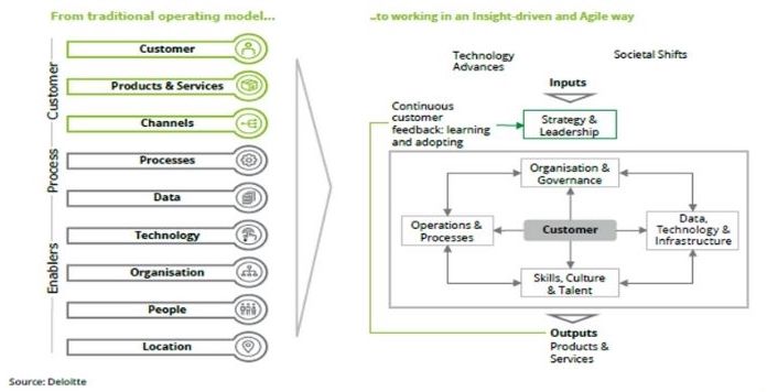 Traditional functioning model